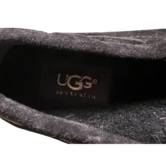 Ugg Black Dakota Moccasin Size 8.5 - Picture 5 of 6